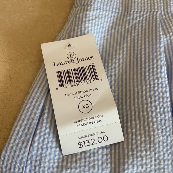 Blue and white Lauren James dress - Picture 6 of 6